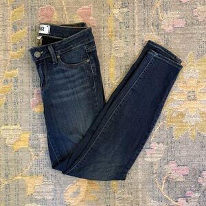 PAIGE Women’s Verdugo Ankle Dark Indigo Wash Women's Skinny Jeans